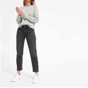 EVERLANE 💦Washed Black Jeans Relaxed O-S Boyfriend Fit